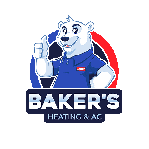Baker’s Heating and Air Conditioning logo – trusted HVAC company established in 1975.